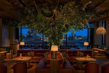 4 bars/lounges, rooftop bar, piano bar at Moxy NYC Lower East Side