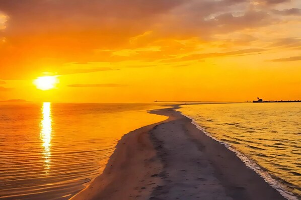 Beach nearby