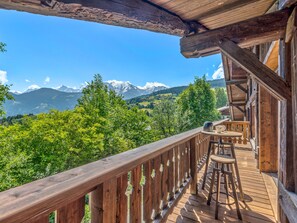 Outdoor dining - Appartement La Pause de l'Ours - Welkeys (Combloux)