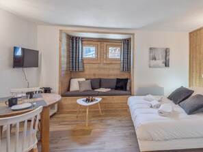 WiFi, bed sheets - Studio Loup - L'Igloo - Welkeys (Combloux)