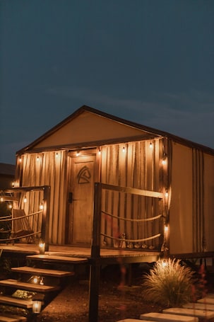 Fachada de la propiedad