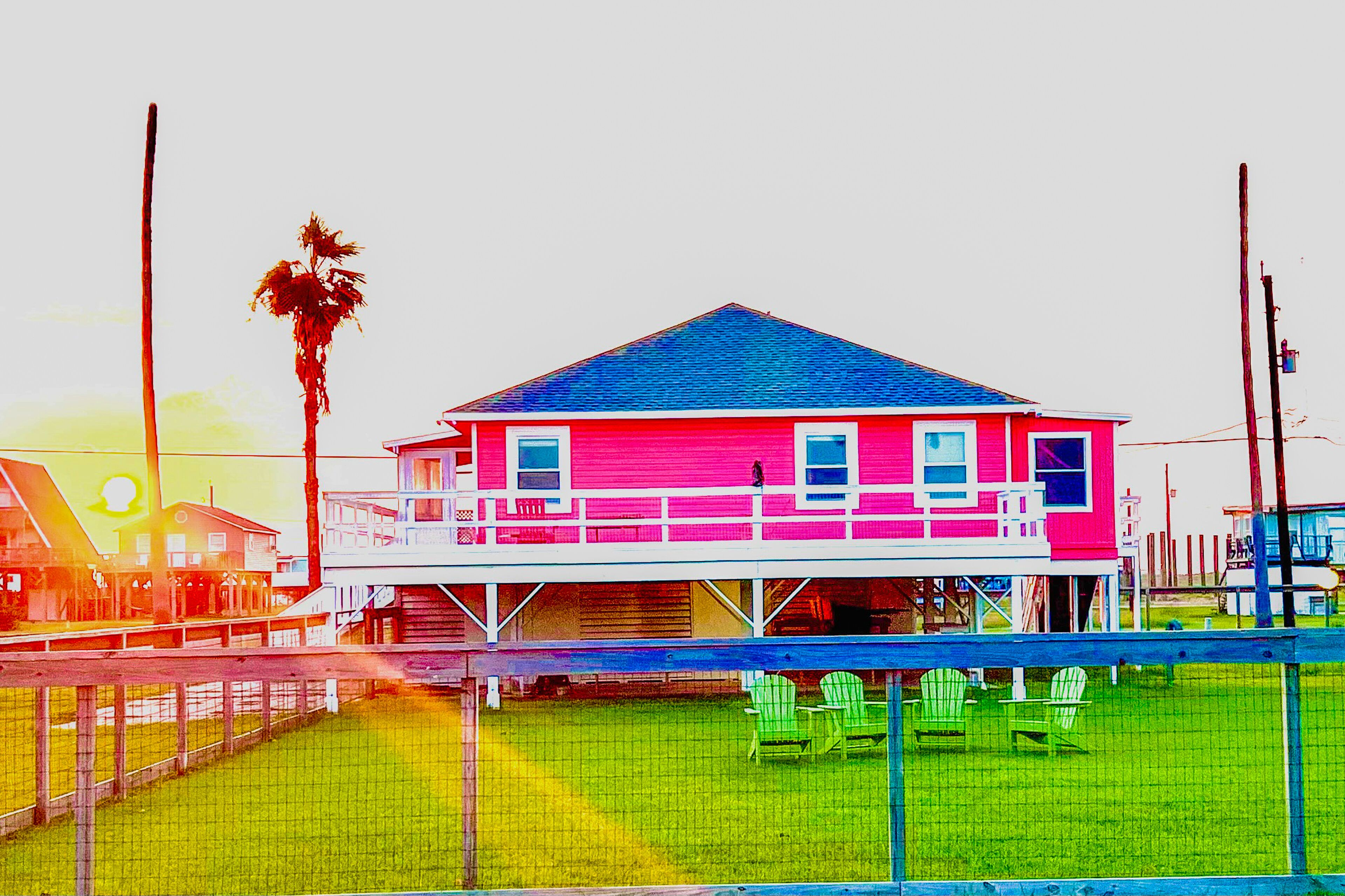 Beautiful remodeled home near the beach with 2 decks, grill & large fenced yard