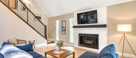 تلفزيون، مدفأة