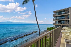 Property grounds - Ground-floor, oceanfront condo with pool and spacious, private lanai (Lahaina)