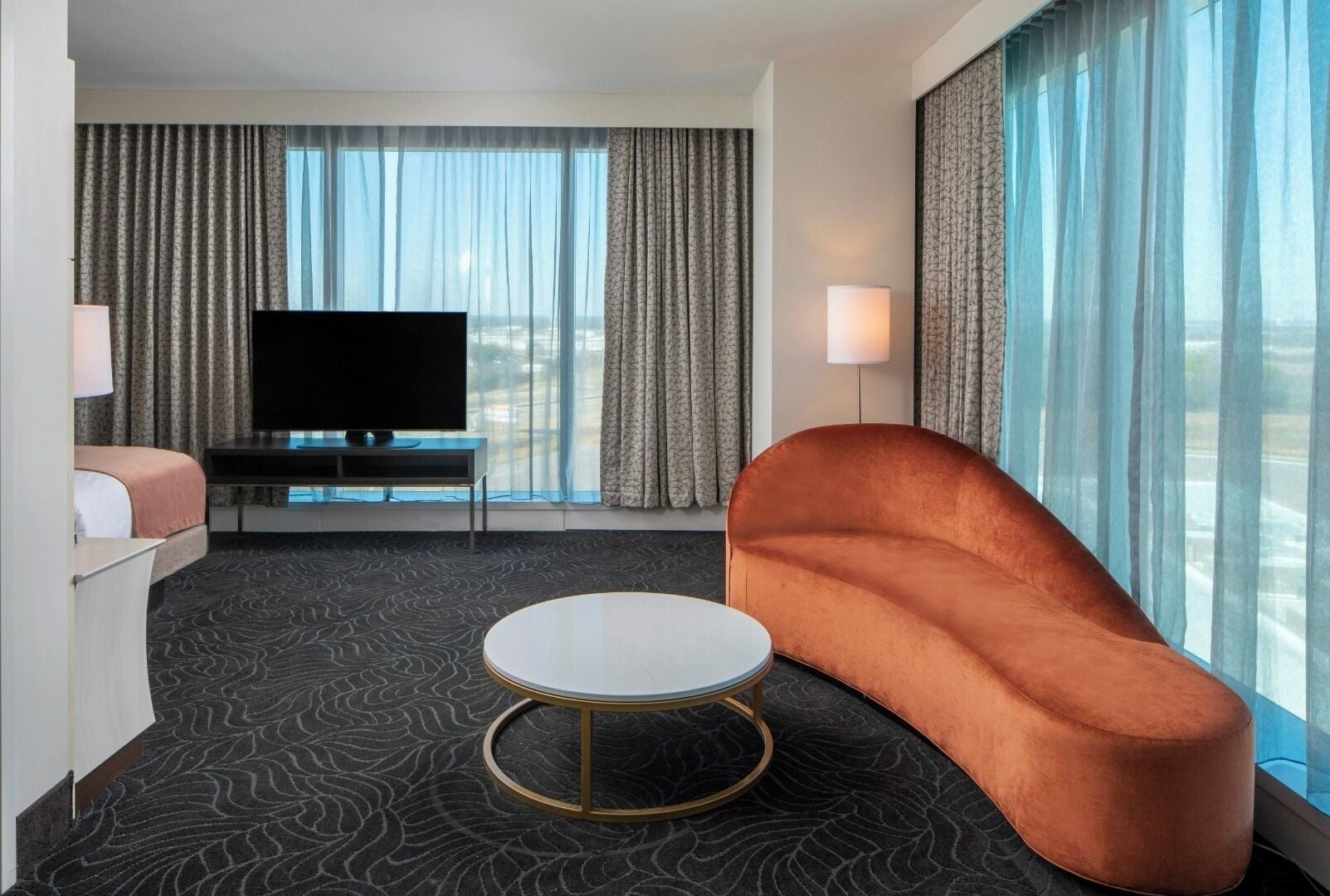 Suite, 1 King-Bett, Eckzimmer