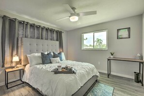3 habitaciones, tabla de planchar con plancha, wifi y ropa de cama 