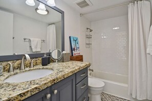 Hair dryer, towels