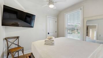 1 bedroom, iron/ironing board, Internet, bed sheets