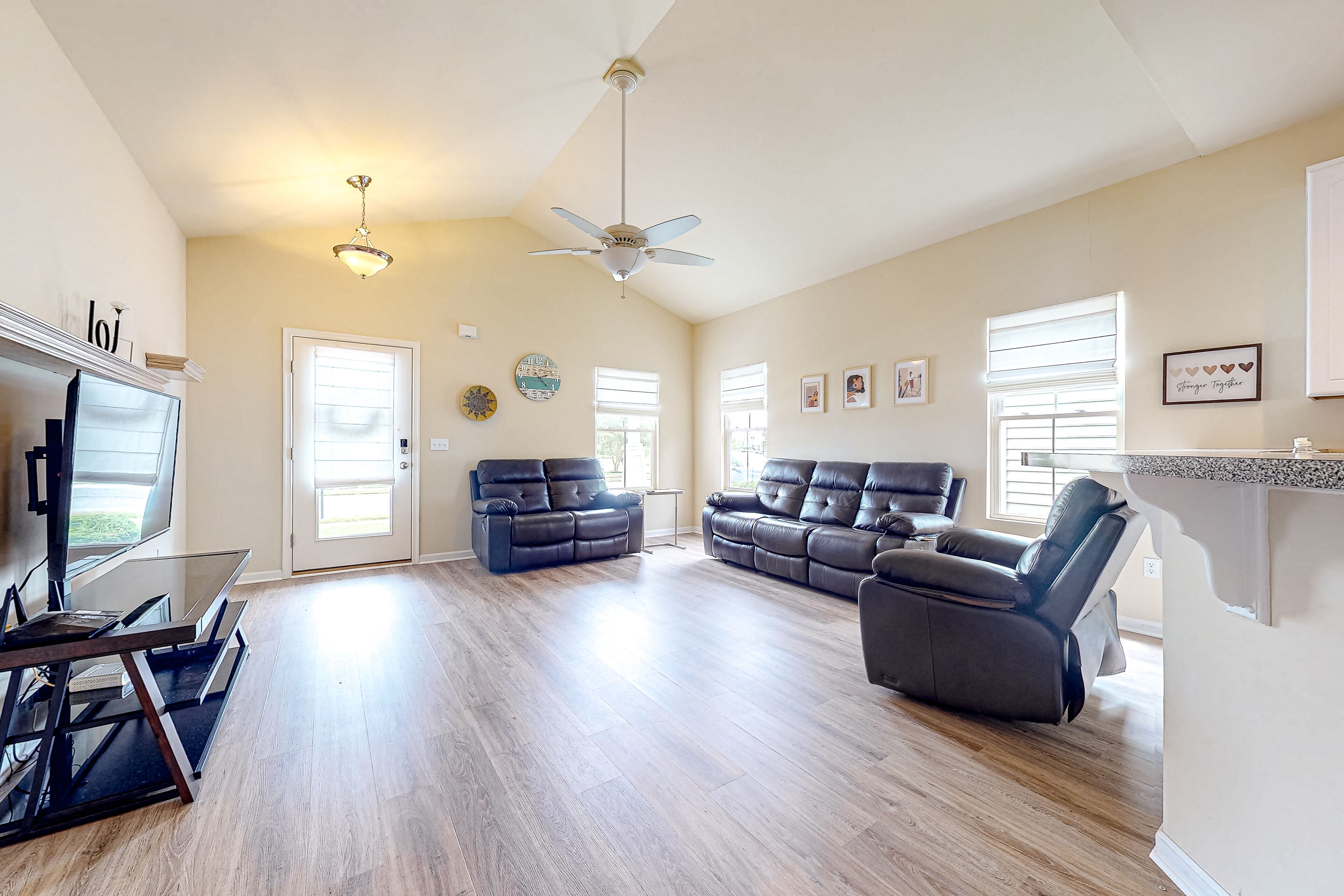 Millville by the Sea home with screened deck & access to pools/pickleball/gym