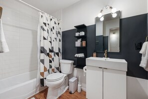 Hair dryer, towels