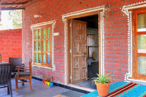 Eco friendly lake facing cottages surrounded by Nature