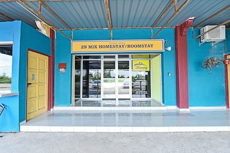 Fachada de la propiedad