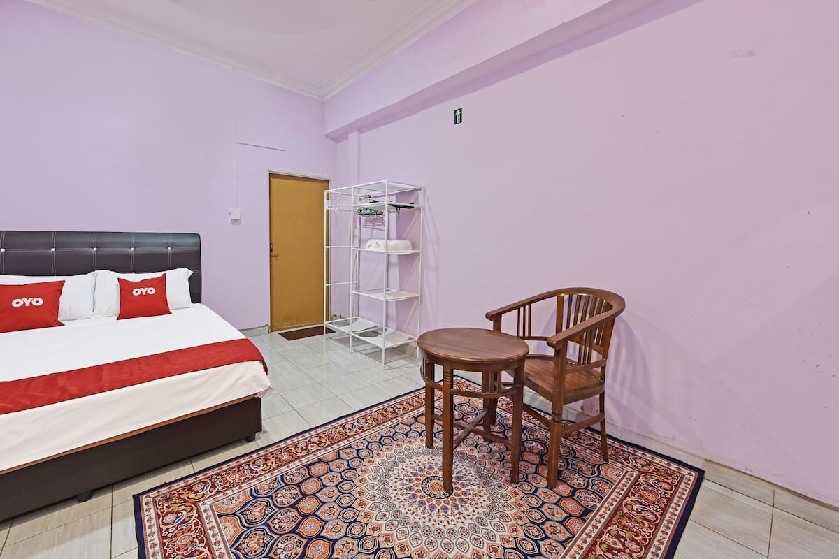 Deluxe tweepersoonskamer, 1 queensize bed | 1 slaapkamer, een bureau, gratis wifi, beddengoed