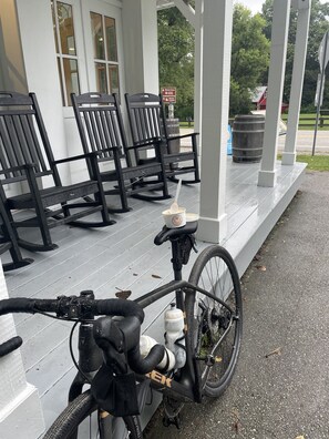 Overnattingsstedets uteområder