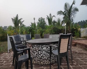 Terrace/patio - Exotica Beach Retreats Diveagar (Shrivardhan)