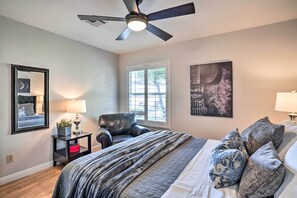 5 Schlafzimmer, Schreibtisch, Bügeleisen/Bügelbrett, WLAN