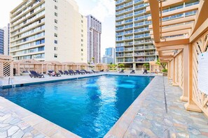 Alberca al aire libre 