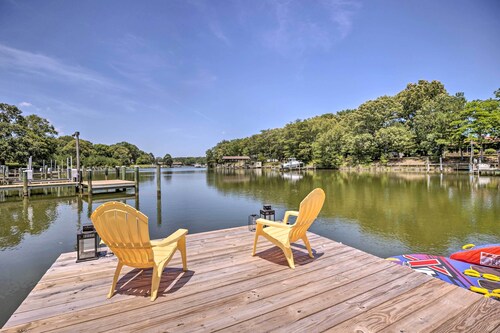 Waterfront Reedville Home w/ Private Dock!