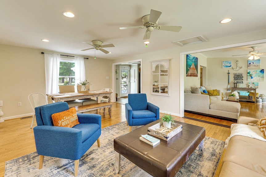 Waterfront Reedville Home W/ Private Dock! - Reedville, VA
