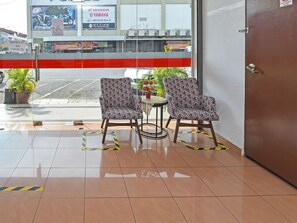 Sitzecke in der Lobby