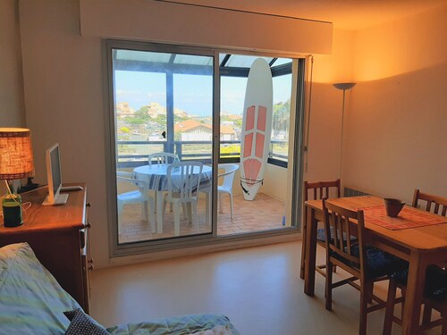 Studio cabine avec piscine et tennis, Capbreton