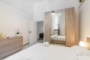 1 多间卧室、熨斗/熨衣板、WiFi、床单