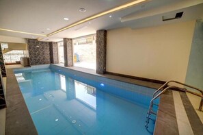 Indoor pool, outdoor pool