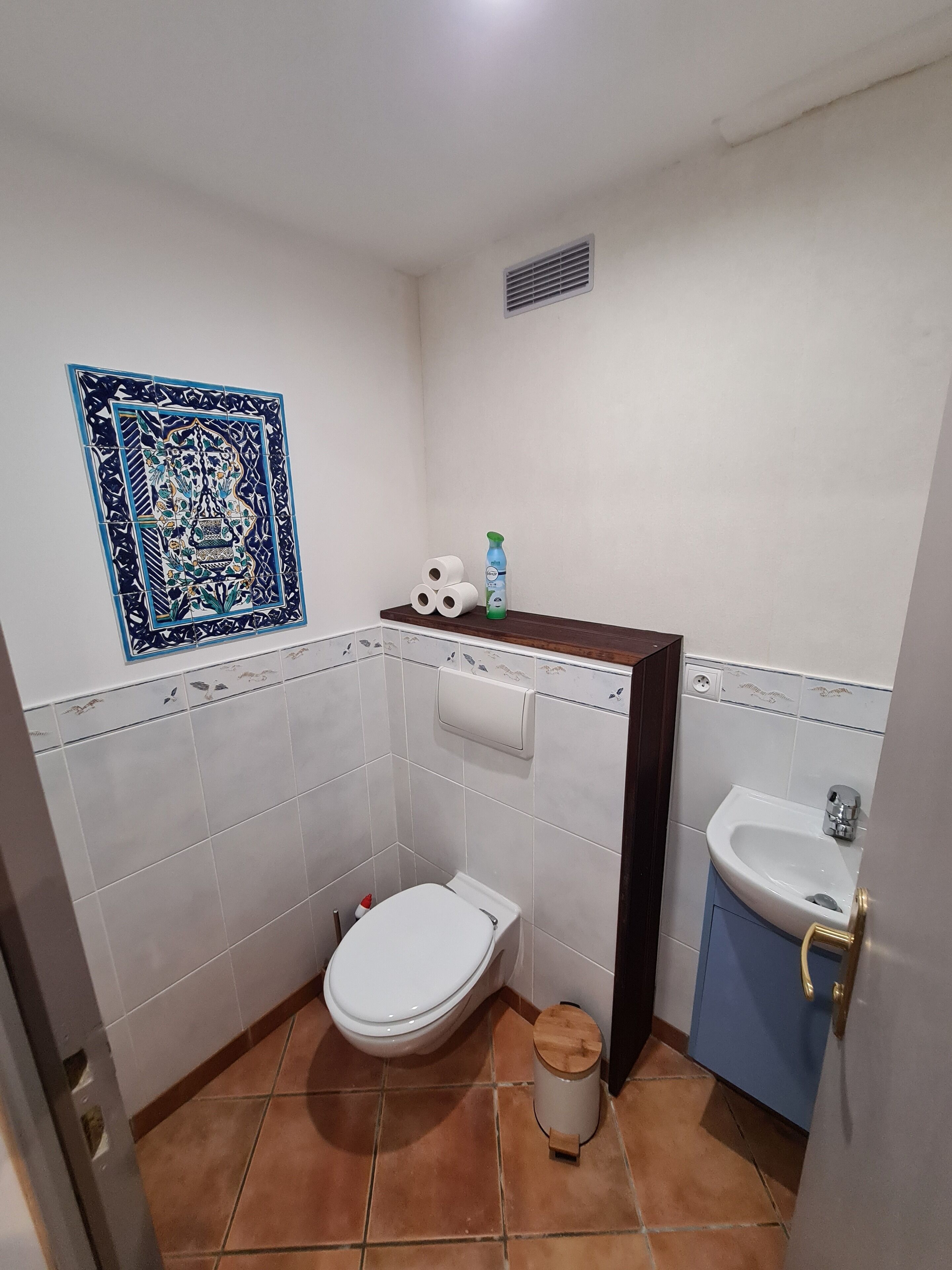 Doccia, asciugacapelli, asciugamani, sapone