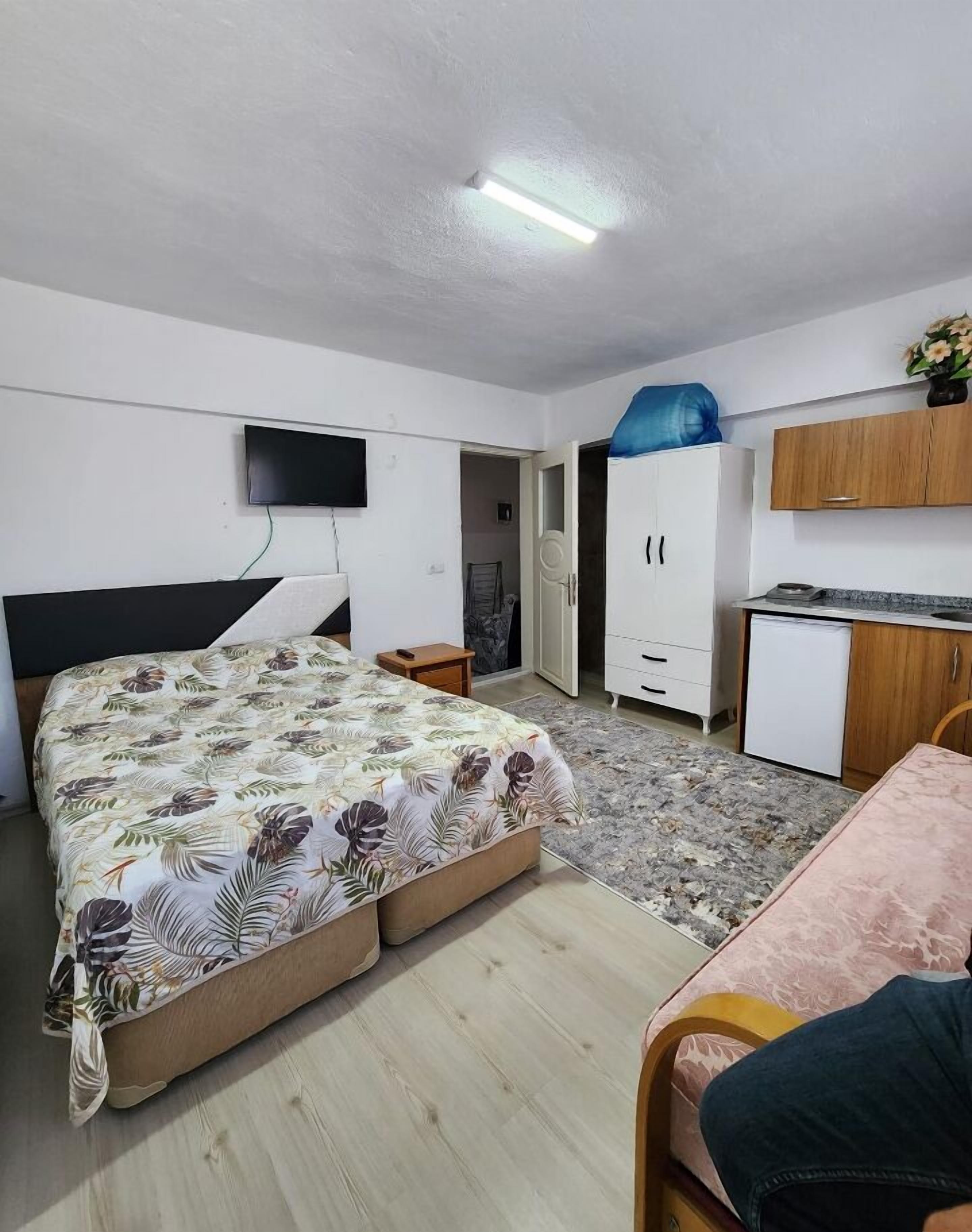 Basic Double Room, 1 Double Bed with Sofa bed, Smoking, Mountain View | Individually decorated, desk, free WiFi, bed sheets