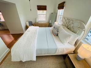 1 bedroom, iron/ironing board, travel crib, free WiFi