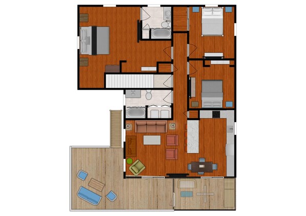 مخطط تصميم الطابق