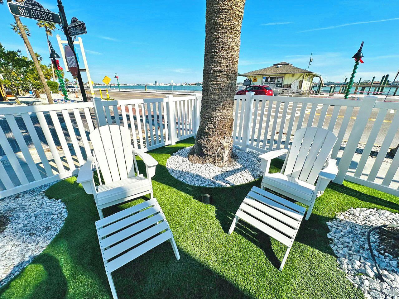 Overnattingsstedets uteområder