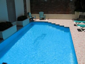 Outdoor pool - Cute 1BR in safe surroundings (Sosúa)