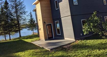 Modern 4-bedroom lake house with private boat dock on the Chain of Lakes!