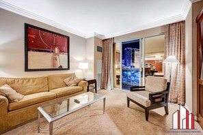 TV, offices - MGM Signature-08-801 1Br2Ba F1/Strip View Balcony (Las Vegas)