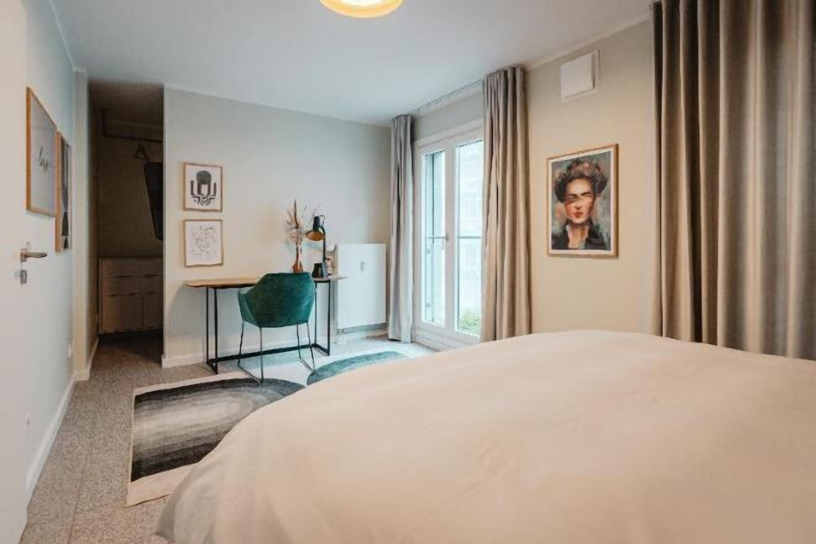 Premium bedding, down duvets, in-room safe, individually decorated