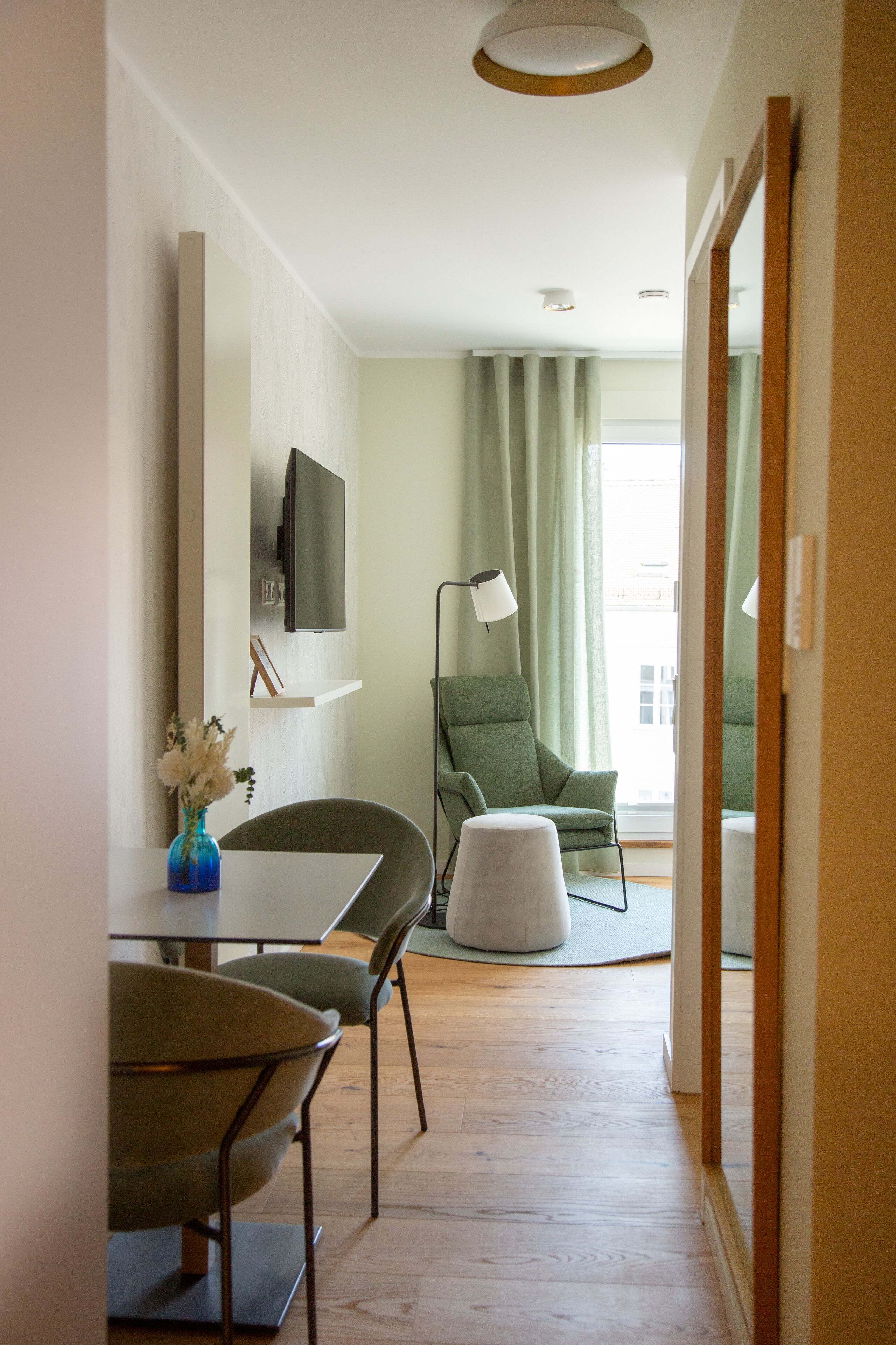 Zona de menjador de l'habitació
