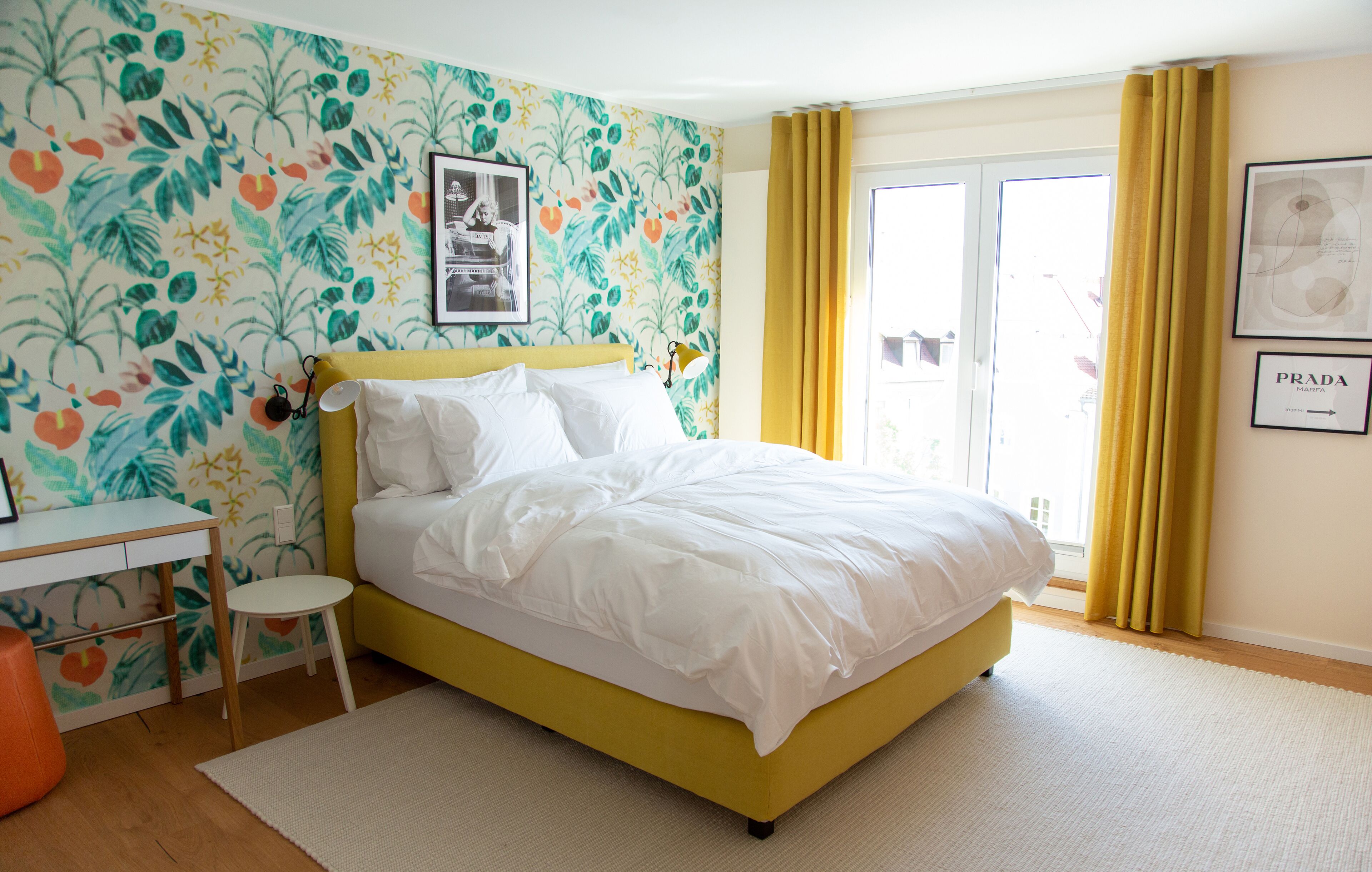 Deluxe-Studiosuite, 1 Queen-Bett und Schlafsofa | Hochwertige Bettwaren, Daunenbettdecken, Zimmersafe