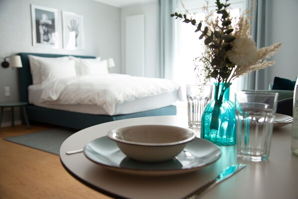 Ropa de cama de alta calidad, edredones de plumas, caja fuerte