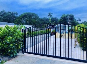 Enceinte de l’hébergement