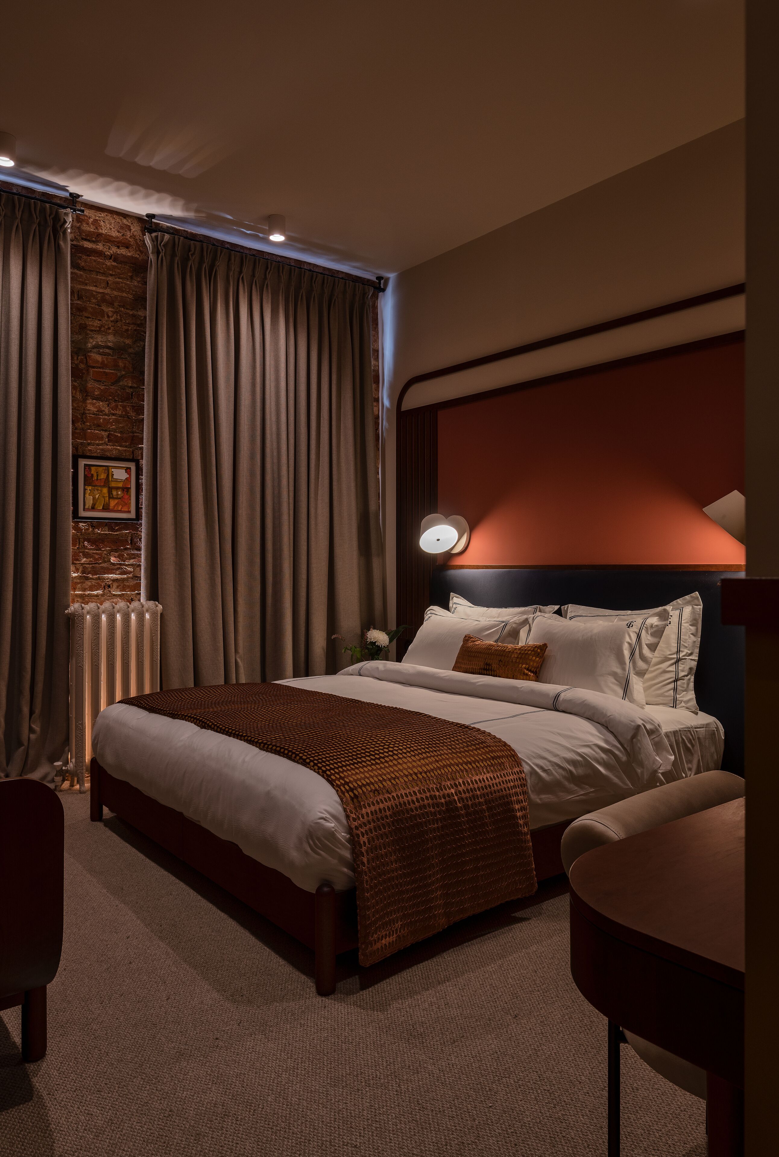 sent antuan room with balcony | 1 bedroom, frette italian sheets, premium bedding, down duvets