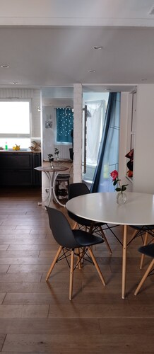 Spacious charming studio with mezzanine , 