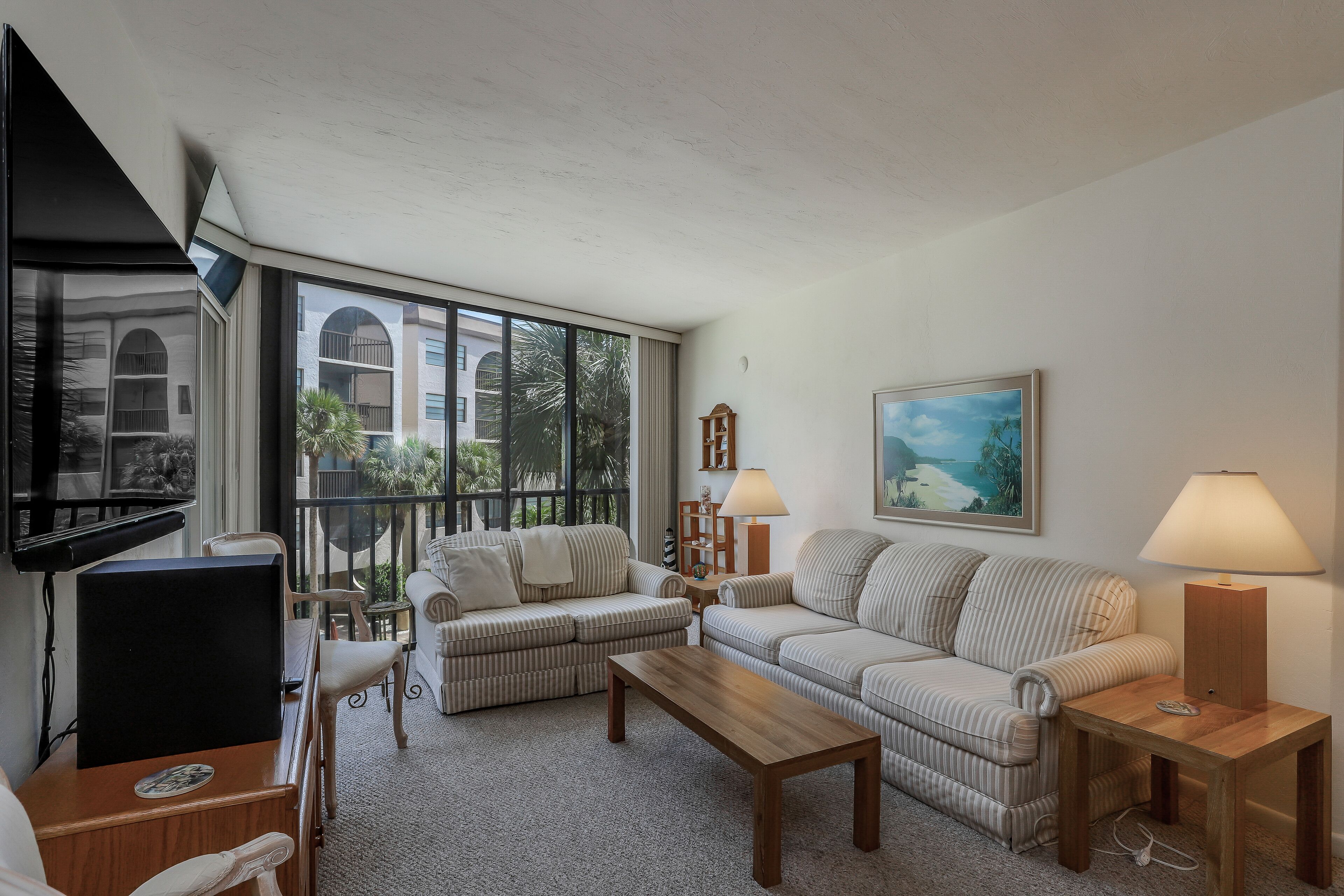 Waterfront resort condo with pool, hot tub, tennis courts, & on-site dining