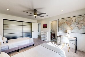 3 habitaciones, internet y ropa de cama