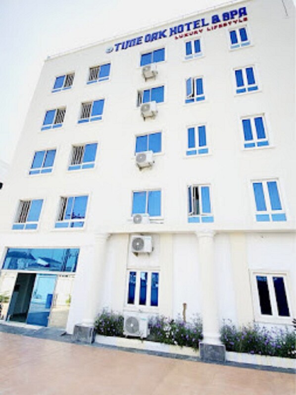 Façade de l’hébergement