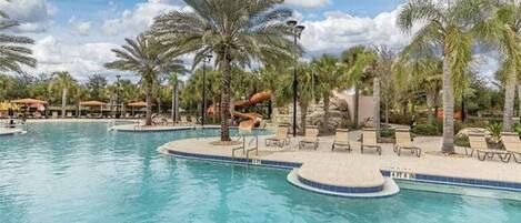 Außenpool, beheizter Pool