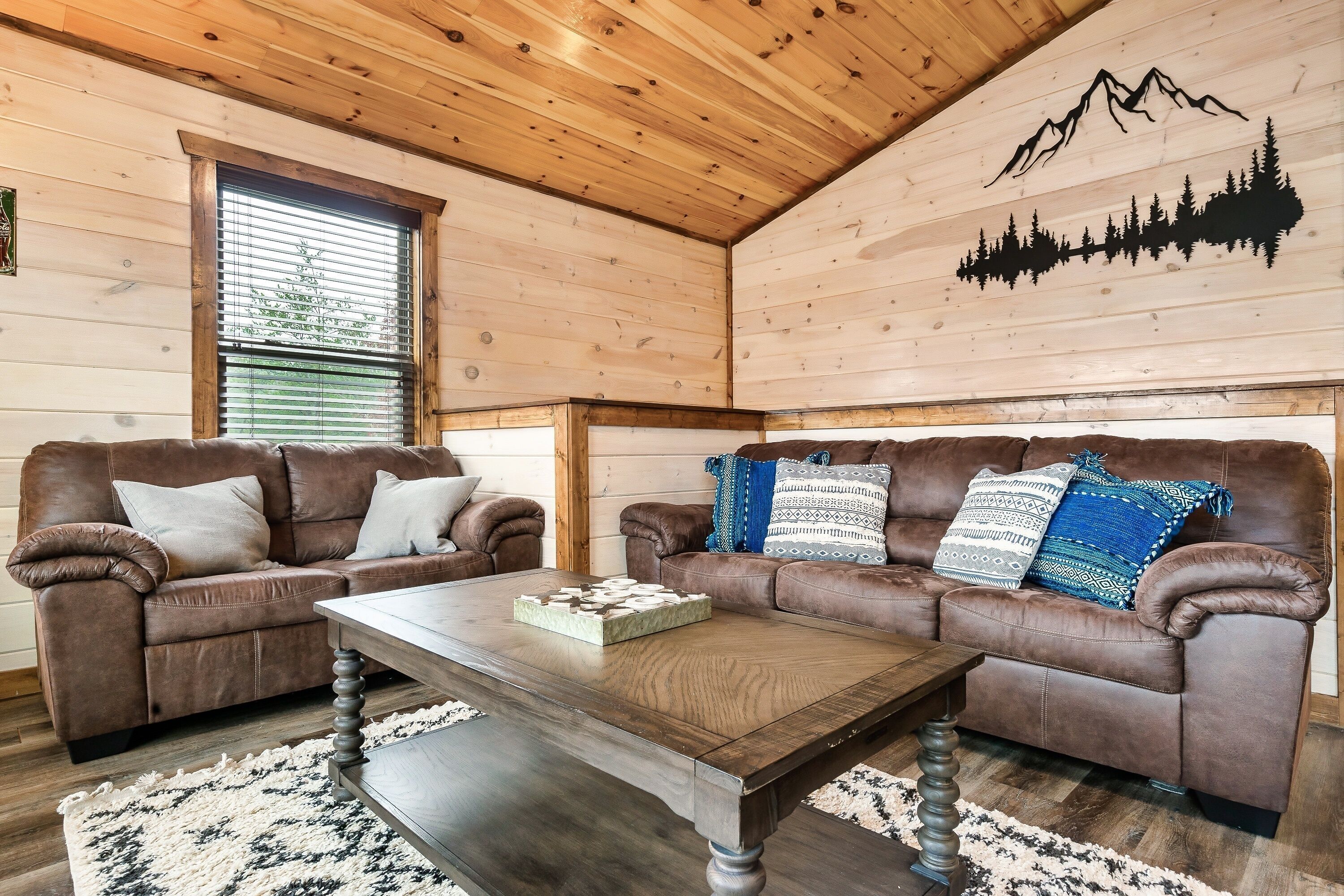 TV connectée, cheminée