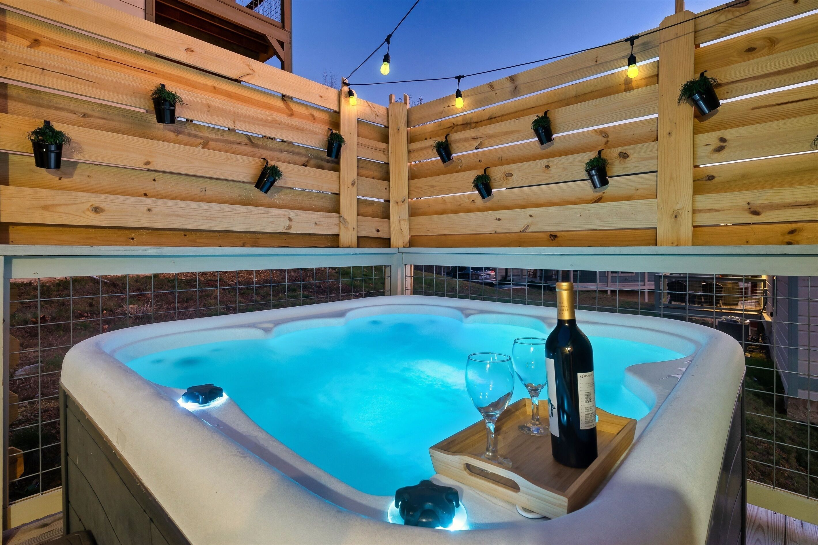 Baignoire à remous extérieure