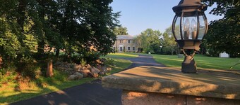 Elegant Poconos estate close to Kalahari, GreatWolf, with  4 1/2 serene acres 