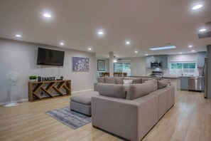 TV, video games, books, stereo